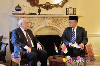 Bertemu Wakil Palestina di PBB, Menlu RI tegaskan dukungan Indonesia