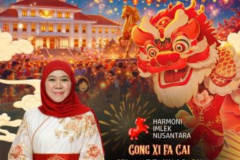 Khofifah ajak warga perkuat toleransi saat Imlek dan jelang Ramadhan