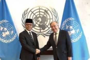 Menlu RI, Sekjen PBB bahas Palestina, penguatan sistem multilateral
