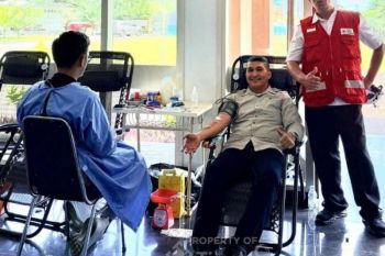 Peduli Kemanusiaan, PT Timah - PMI Bangka Barat gelar donor darah