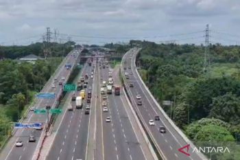 Senin, Kendaraan menuju Jakarta via Tol Layang MBZ naik 66 persen