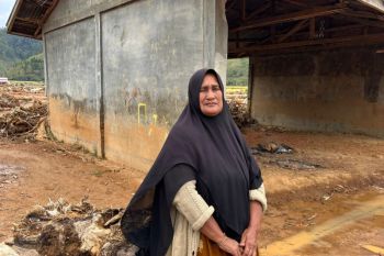 Sebagian penyintas bencana  Aceh kembali ke rumah untuk sambut Ramadhan