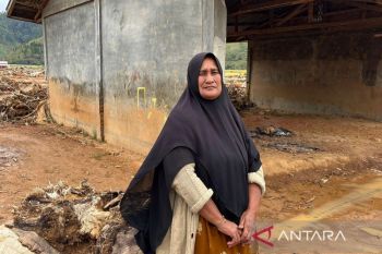 Sebagian penyintas bencana Aceh kembali ke rumah untuk sambut Ramadhan