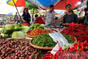 Harga cabai rawit Rp78.900/kg, bawang merah Rp43.700/kg di Sabtu pagi