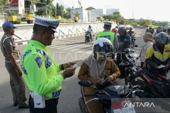 Polresta Kupang Kota tindak 95 kendaraan pada operasi keselamatan 2026