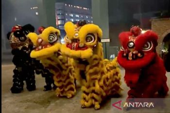 Semarak Barongsai warnai perayaan Imlek "Kampung Pecinan" di Swiss-Belhotel Pangkalpinang