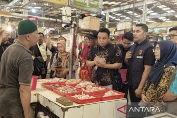 Antisipasi lonjakan, Polda Metro Jaya awasi harga bahan pokok di Jakut