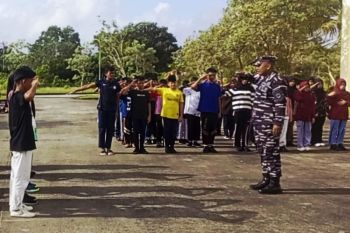 Sekolah Rakyat 32 Natuna gandeng TNI AL dan Polri bentuk karakter siswa