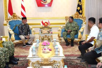 Bupati Bima temui Panglima Korps Marinir Endi Supardi bahas rencana pembangunan batalyon marinir