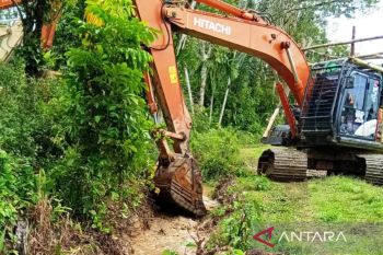 Pemkab Nagan Raya normalisasi saluran irigasi lancarkan air ke sawah