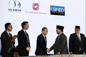Prabowo witnesses US$38.4 bln US-Indonesia MoU signings