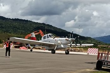 Pesawat pengangkut BBM dilaporkan jatuh di Krayan, Kalimatan Utara