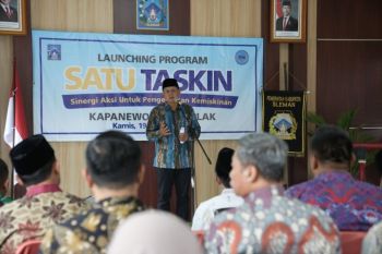 Wabup Sleman meluncurkan program penanggulangan kemiskinan "Satu Taskin" Kapanewon Ngemplak
