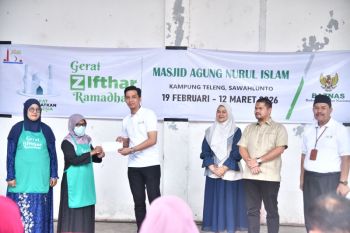 BAZNas Sawahlunto salurkan Rp45 juta untuk gerai Z-Iftar Ramadhan pemberdayaan UMKM