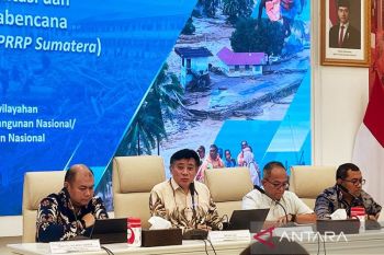 Bappenas: Biaya rehab-rekon pasca bencana Sumatera Rp56,3 triliun