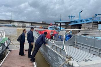 Bareskrim sita satu kapal diduga sarana distribusi pasir timah ilegal