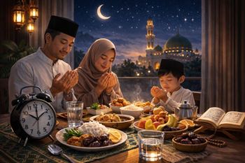 Gizi anak harus terpenuhi secara optimal saat mulai belajar berpuasa