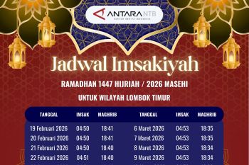 Jadwal Sahur dan Buka Puasa Ramadhan 2026 di Lombok Timur