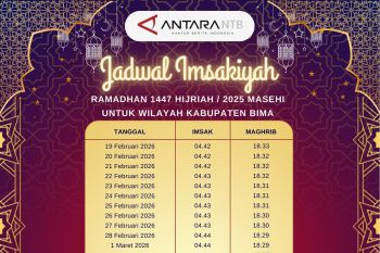 Jadwal Sahur dan Buka Puasa Ramadhan 2026 di Bima