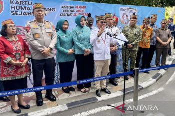 Resmi diluncurkan, Kartu Huma Betang jangkau hingga pelosok Kalteng