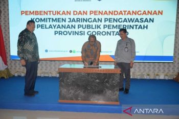 Gubernur Gorontalo gandeng Ombudsman tingkatkan pelayanan publik
