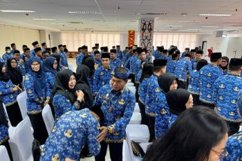 Ada OPD Berubah Nomenklatur, Gubernur Kaltara Lantik dan Kukuhkan 86 Pejabat