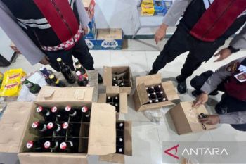 Polresta Samarinda sita 150 botol miras dalam Operasi Pekat Mahakam