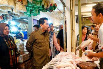 Bapanas memastikan stabilitas harga pangan di Pasar Gembrong Bogor