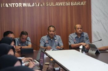 Dukung produk berkualitas, Kemenkum Sulbar haormonisasi Ranperbup Polman