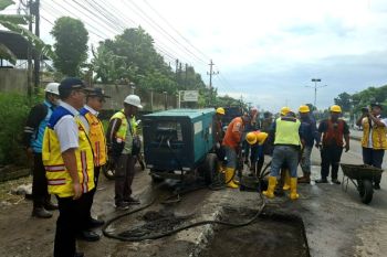 BPJN Lampung mulai perbaikan dan pemeliharaan jalan nasional jelang Lebaran 2026