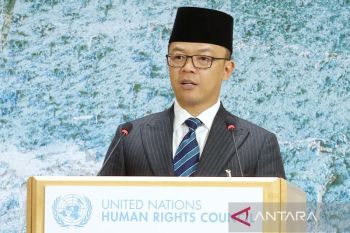 Di Dewan HAM PBB, RI tegaskan komitmen akhiri konflik global