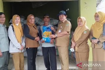 Pemkab Bekasi salurkan bantuan benih padi jaga ketahanan pangan