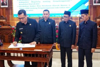 DPRD Kabupaten Magelang sahkan dua perda perkuat arah pembangunan daerah