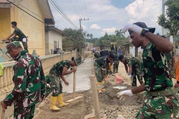 Satgas Gulbencal TNI perbaiki sekolah pulihkan pendidikan pascabencana