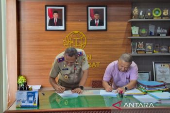 &nbsp;  BPN gandeng ANTARA Papua Tengah publikasi program pertanahan
