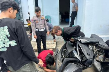 Polres Singkawang tertibkan 33 sepeda motor berknalpot tidak standar