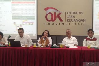 Tahun lalu, penyaluran kredit perbankan di Bali berhasil tumbuh 6,73 persen