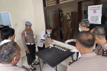 Polres Madiun gelar tes urine dadakan cegah penggunaan narkoba