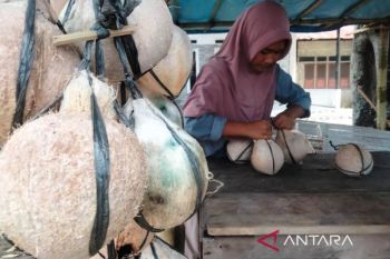 Permintaan kelapa bakar selama Ramadhan di Aceh Barat meningkat