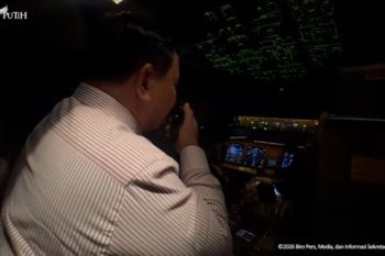 Ucapan Prabowo "Ramadhan Mubarak" dari Yordania