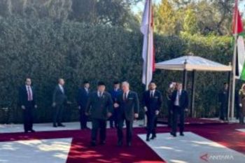 Presiden Prabowo Tiba di Istana Basman, Disambut Raja Yordania