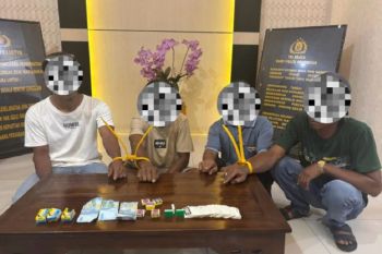 Polres Agam tangkap sembilan pelaku judi ceki selama Operasi Pekat