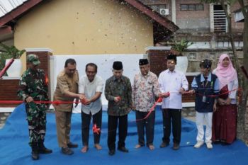 Program unggulan KKN MIT 21 UIN Walisongo Landmark Plumbon Desa Santri diluncurkan