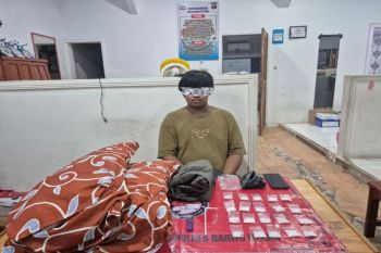 Polres Barito Utara gagalkan peredaran 100 gram sabu
