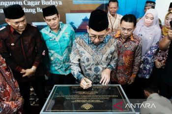 Bangunan cagar budaya Masjid Padang Betuah di Bengkulu Tengah telah selesai dipugar