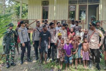 Polres Nduga dirikan pos polisi di Krepkuri