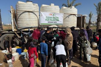 Dompet Dhuafa salurkan 20 ribu liter air bersih untuk warga Palestina