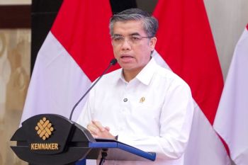 Menaker imbau angkutan berbasis aplikator transparan dalam pemberian BHR 2026
