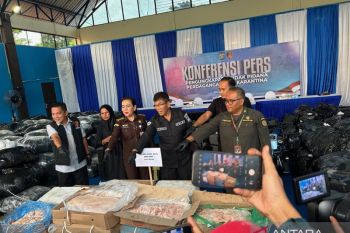Penyelundupan 77 ton daging, Polda Kepri tetapkan pemilik kapal dan nahkoda jadi tersangka