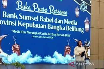 Bank Sumsel Babel buka puasa bersama awak media pererat silaturahmi dan kerja sama